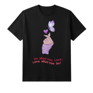 Finger crossed Butterfly T-Shirt